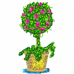 Vase For Flowers Embroidery Design 1 Vase For Flowers Embroidery Design 1